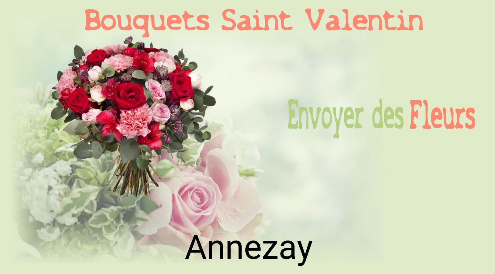 Roses de Saint-Valentin livrées à Annezay